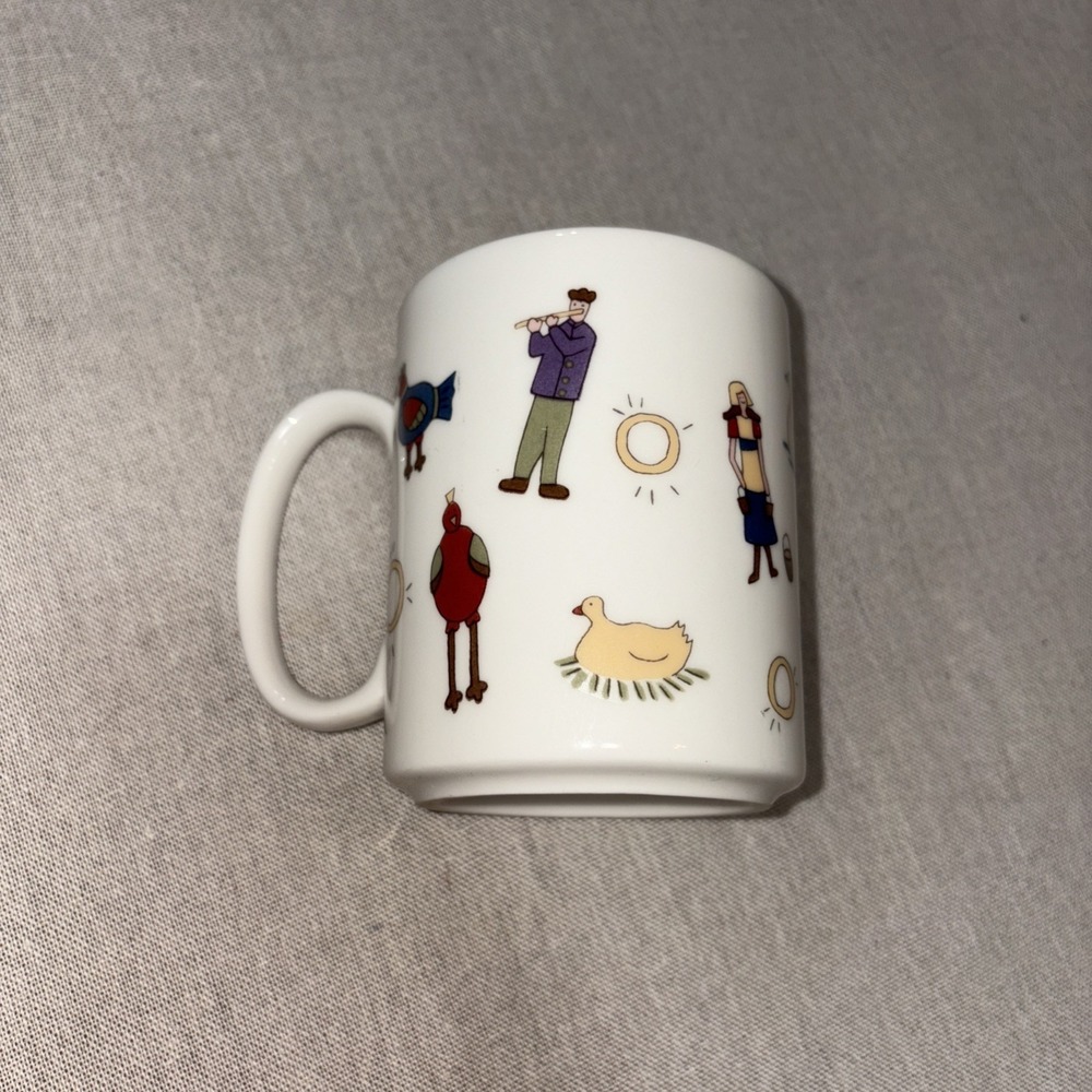 Twelve Days of Christmas 4" Coffee Cup Mug - Thailand